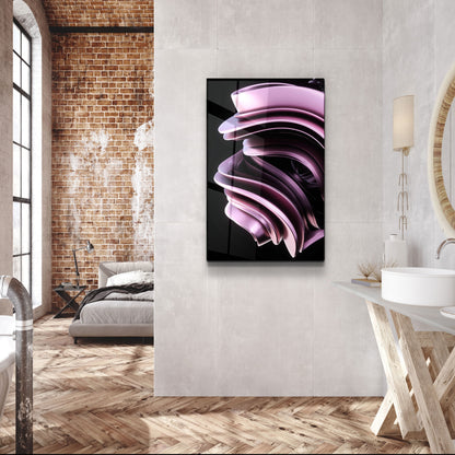 Abstract Modern Design - Designer's Collection Glass Wall Art