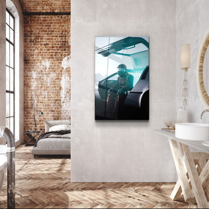 Back to the Past - Designer's Collection Glass Wall Art