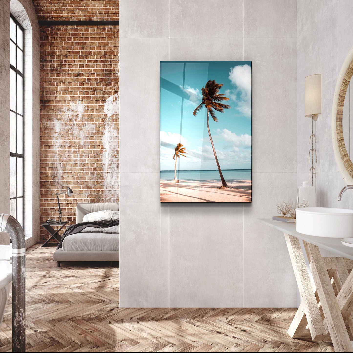Dancing with Wind - Designer's Collection Glass Wall Art
