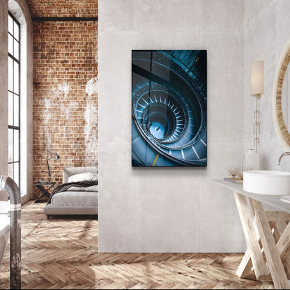 Infinity Ladder - Designer's Collection Glass Wall Art