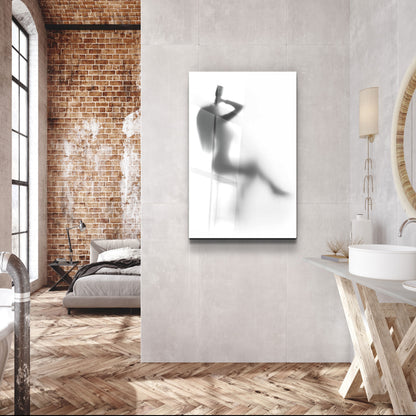Behind the Curtain 3 - Designer's Collection Glass Wall Art