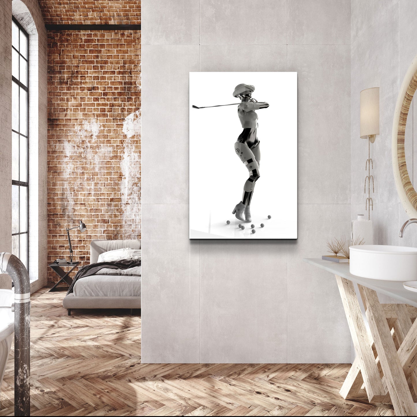 The Masterpiece - Pastel - Designer's Collection Glass Wall Art