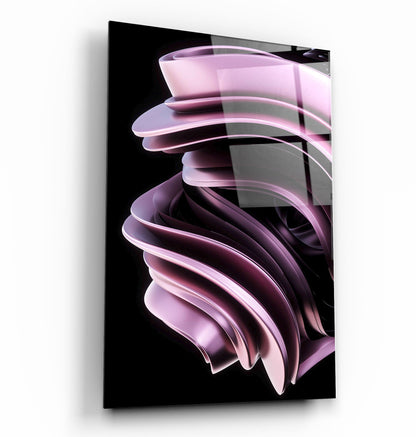Abstract Modern Design - Designer's Collection Glass Wall Art