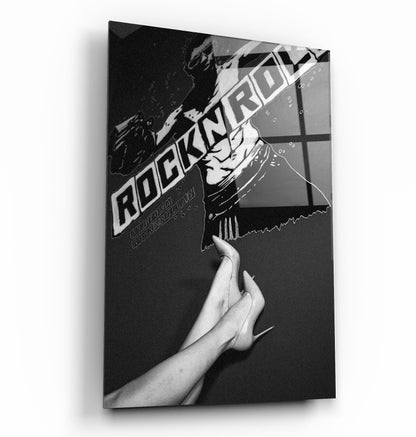 Rock n Roll - Designer's Collection Glass Wall Art