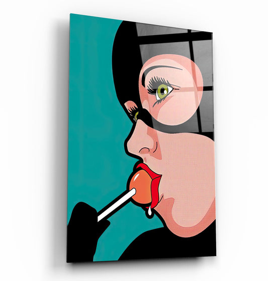 Lollipop - Designer's Collection Glass Wall Art - Barlowa Store