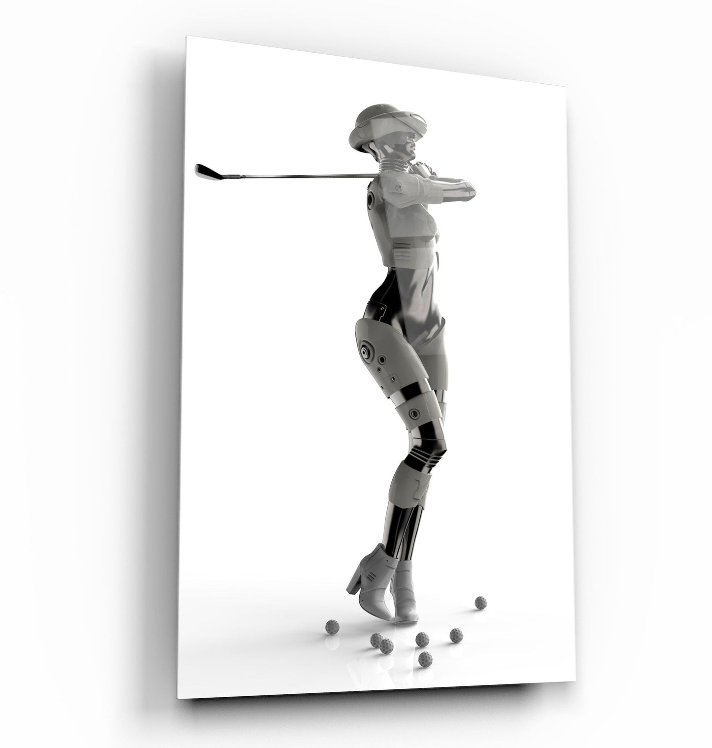 The Masterpiece - Pastel - Designer's Collection Glass Wall Art