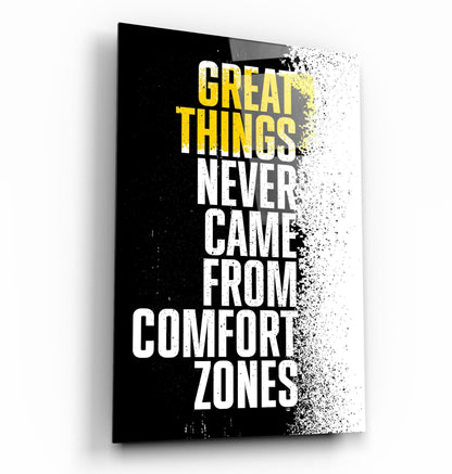 Great Things - Designer's Collection Glass Wall Art