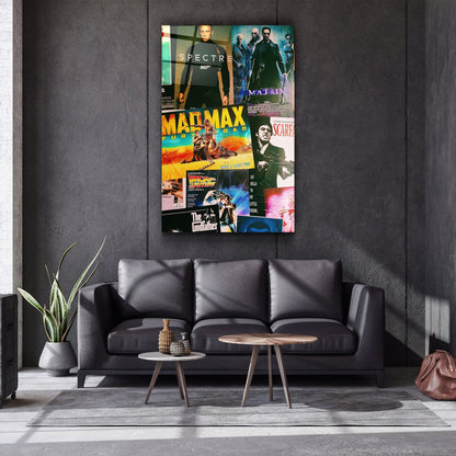 Movie Posters - Designer's Collection Glass Wall Art