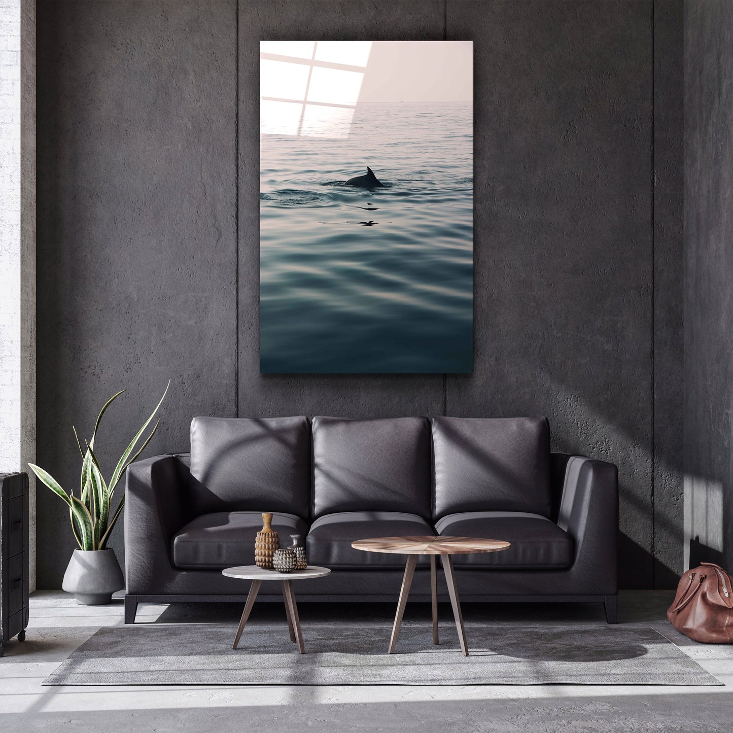 Angel of the Ocean - Designer's Collection Glass Wall Art