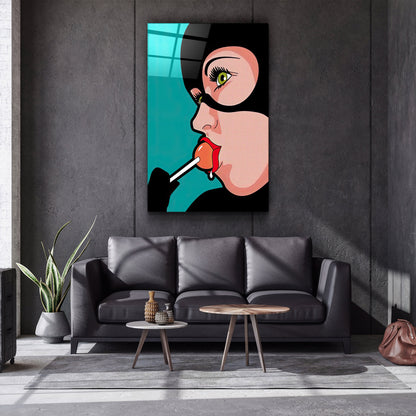 Lollipop - Designer's Collection Glass Wall Art - Barlowa Store