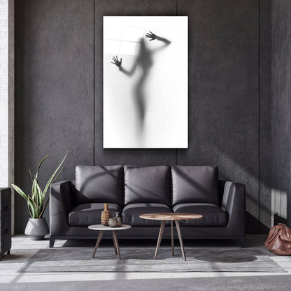 Behind the Curtain 1 - Designer's Collection Glass Wall Art