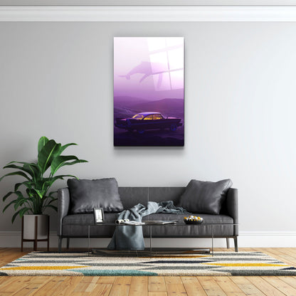 Flying Whale - Designer's Collection Glass Wall Art