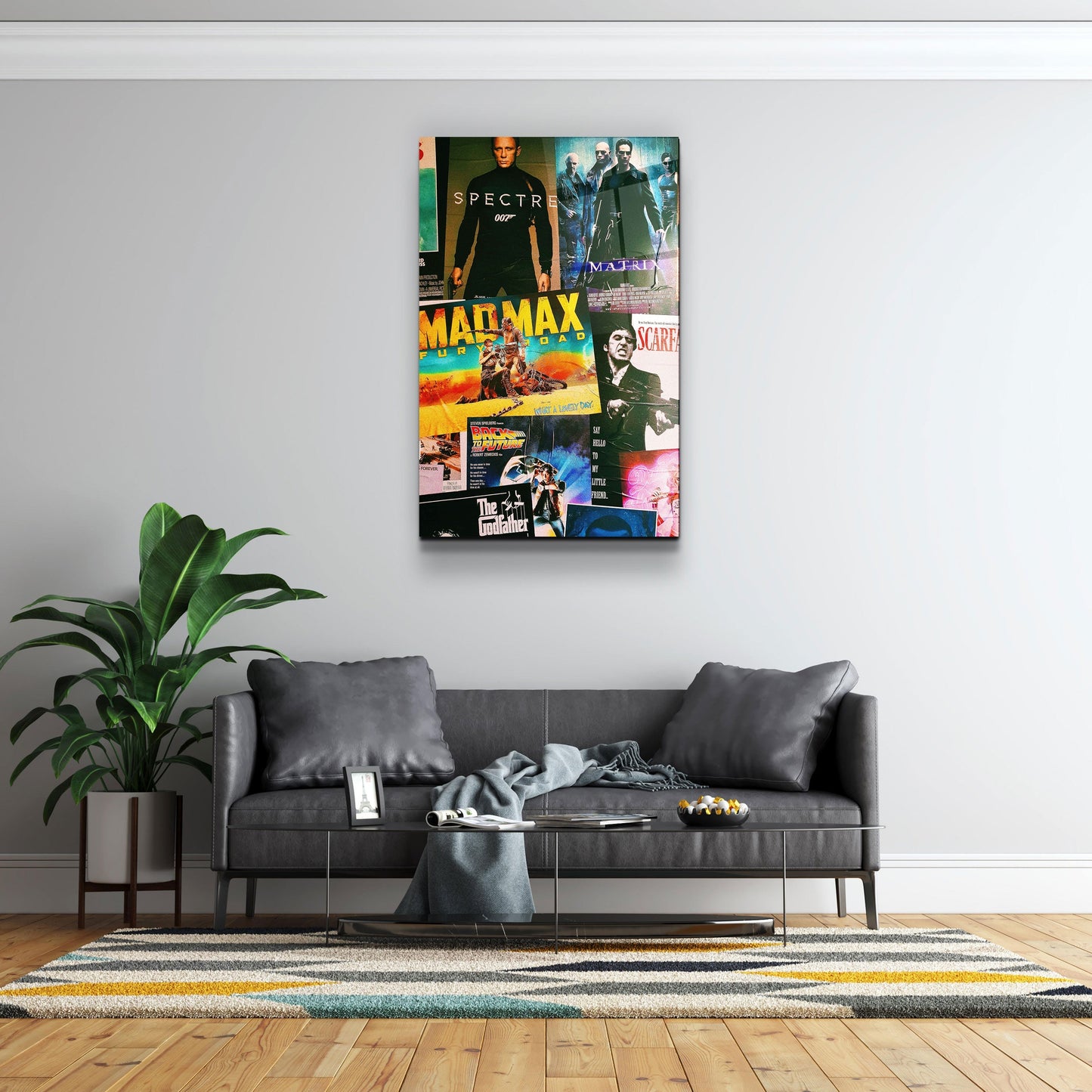 Movie Posters - Designer's Collection Glass Wall Art