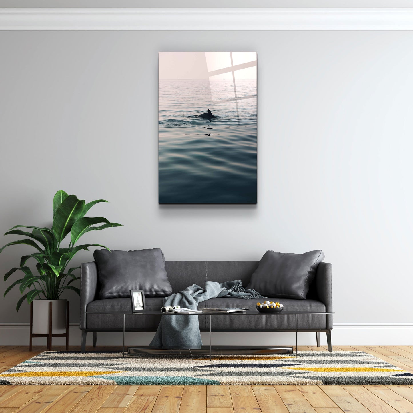 Angel of the Ocean - Designer's Collection Glass Wall Art