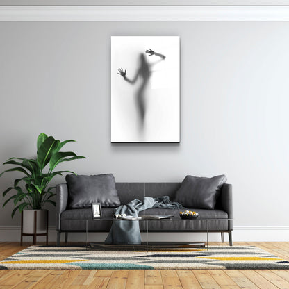 Behind the Curtain 1 - Designer's Collection Glass Wall Art