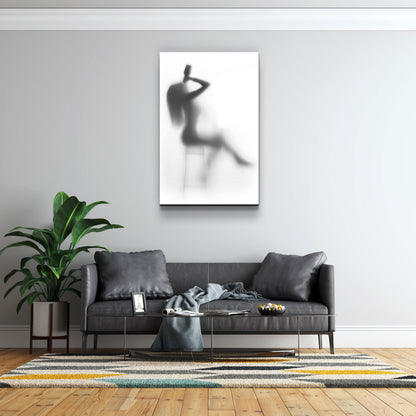 Behind the Curtain 3 - Designer's Collection Glass Wall Art
