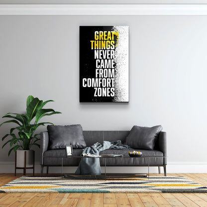 Great Things - Designer's Collection Glass Wall Art