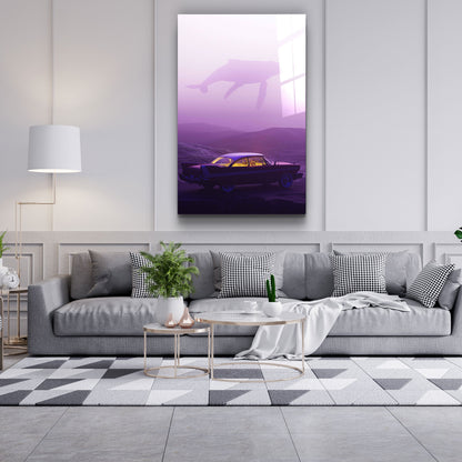 Flying Whale - Designer's Collection Glass Wall Art