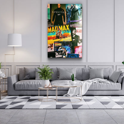 Movie Posters - Designer's Collection Glass Wall Art