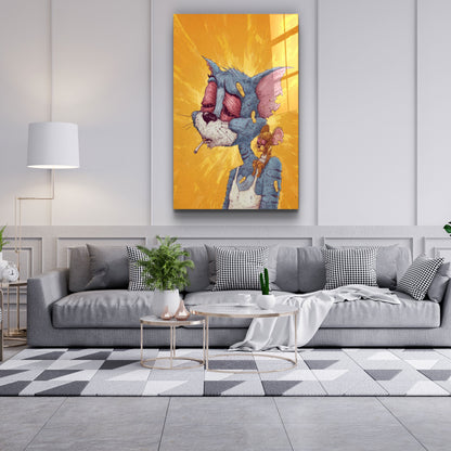 Misarable Tom and J - Designer's Collection Glass Wall Art