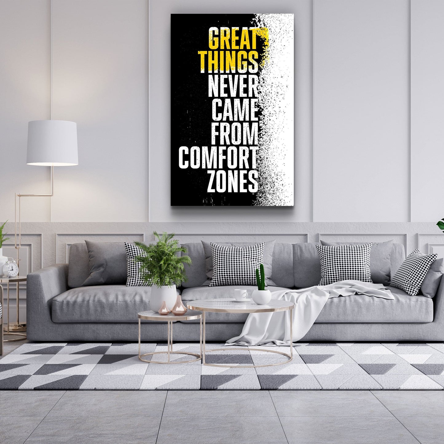 Great Things - Designer's Collection Glass Wall Art