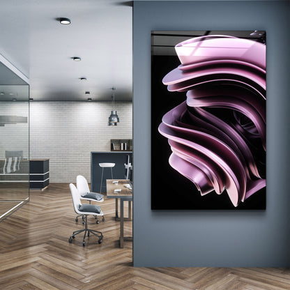 Abstract Modern Design - Designer's Collection Glass Wall Art