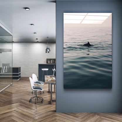 Angel of the Ocean - Designer's Collection Glass Wall Art