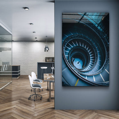 Infinity Ladder - Designer's Collection Glass Wall Art