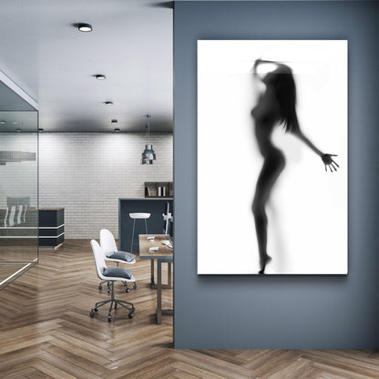 Behind the Curtain 2 - Designer's Collection Glass Wall Art