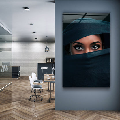 Eyes Under Cover - Designer's Collection Glass Wall Art - Barlowa Store