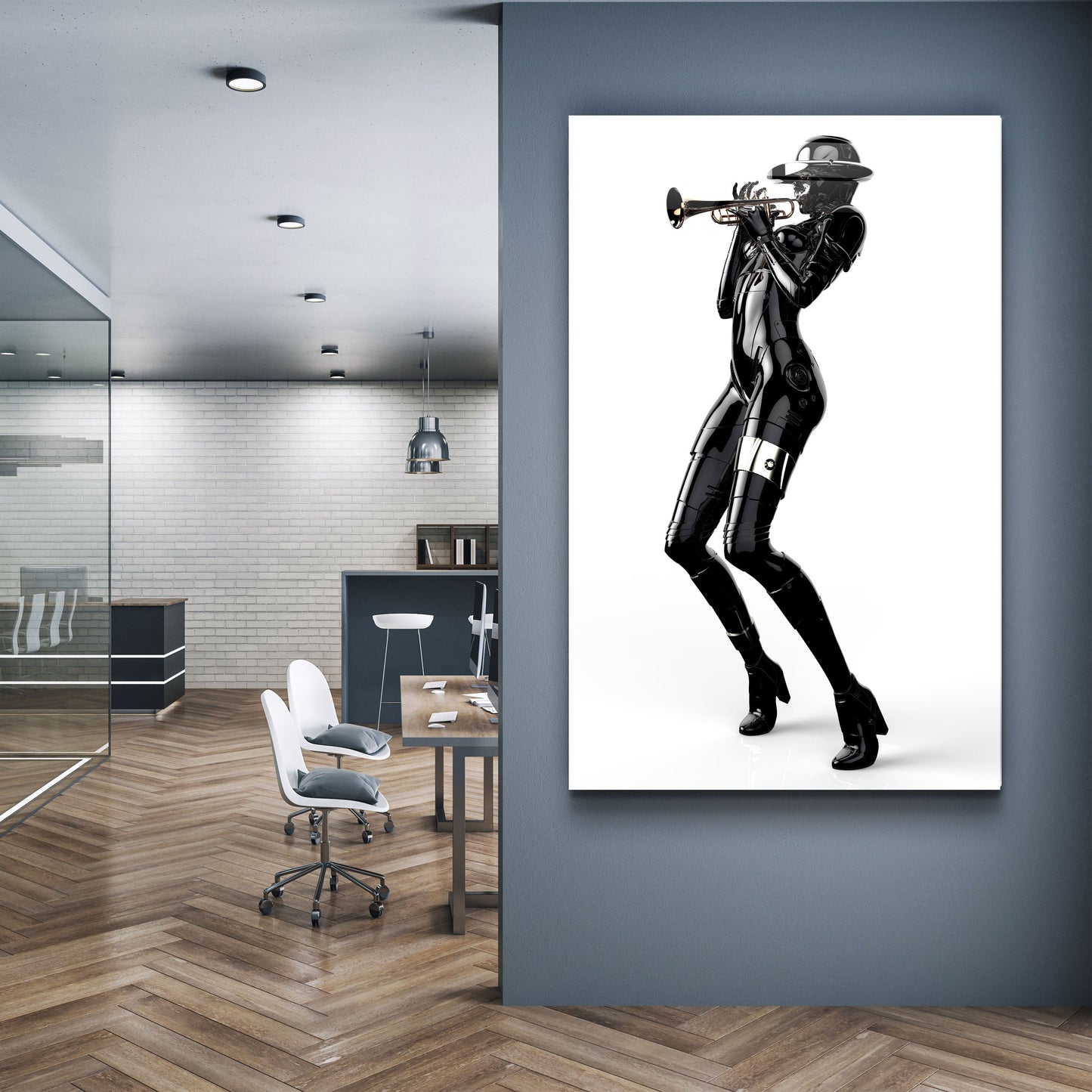 The Masterpiece - Terra - Designer's Collection Glass Wall Art