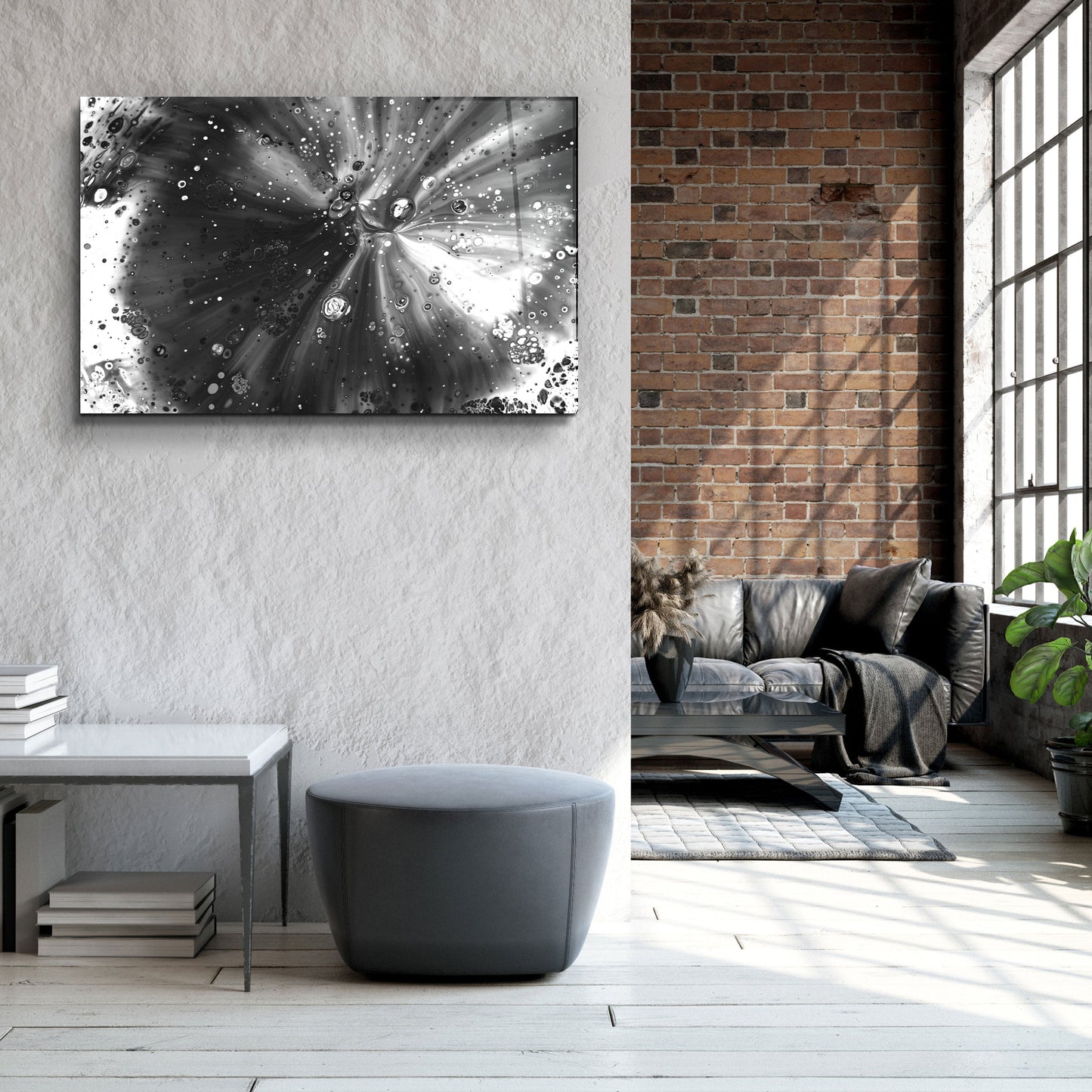 Black and White - Designer's Collection Glass Wall Art