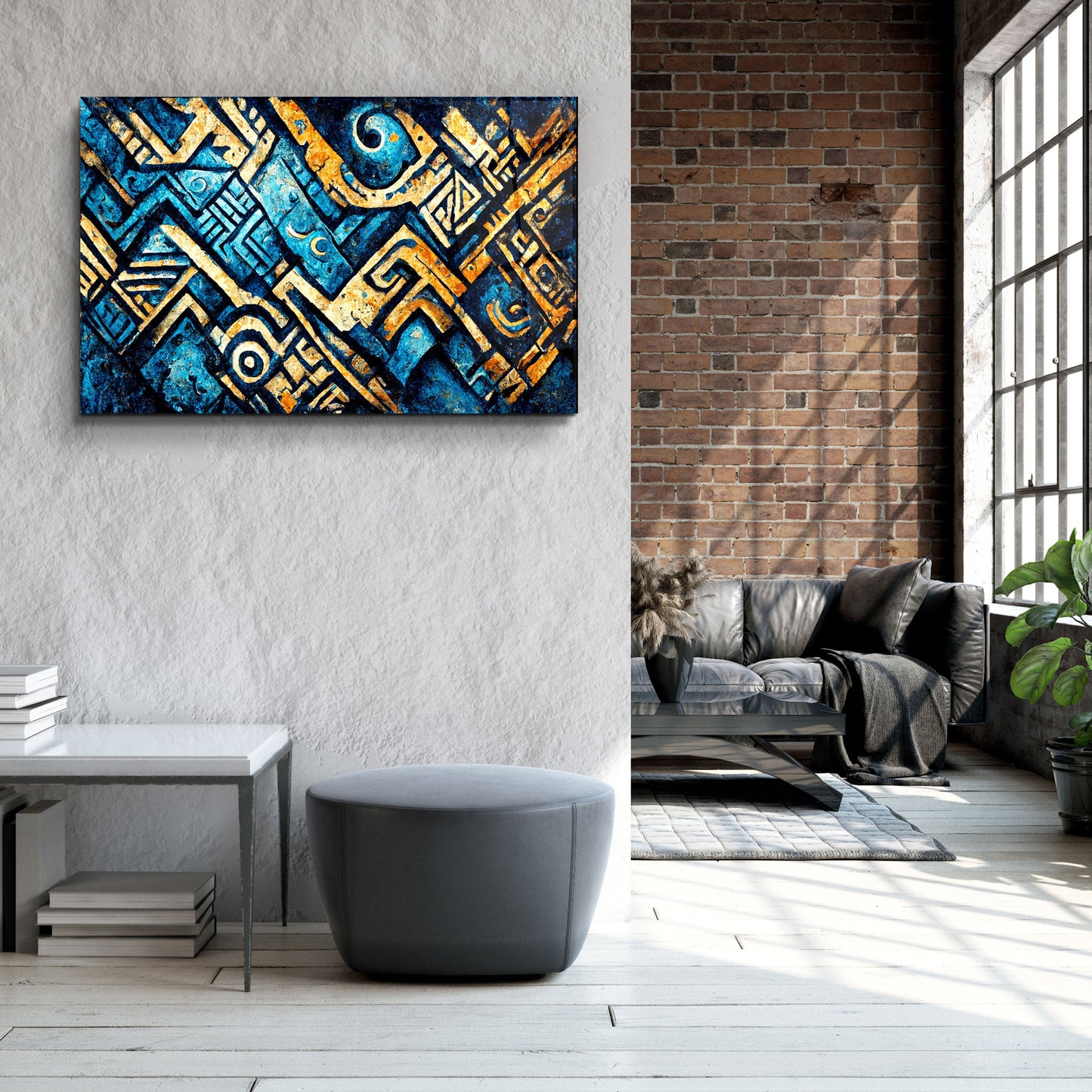 Wall of the Secret World -  Glass Wall Art