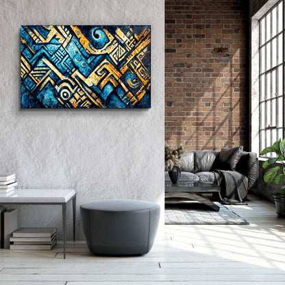 Wall of the Secret World -  Glass Wall Art
