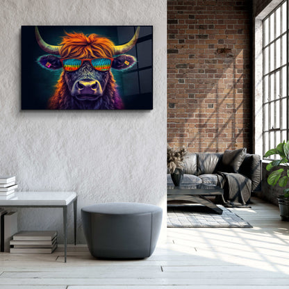 Cool Bull - Designers Collection Glass Wall Art