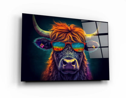 Cool Bull - Designers Collection Glass Wall Art