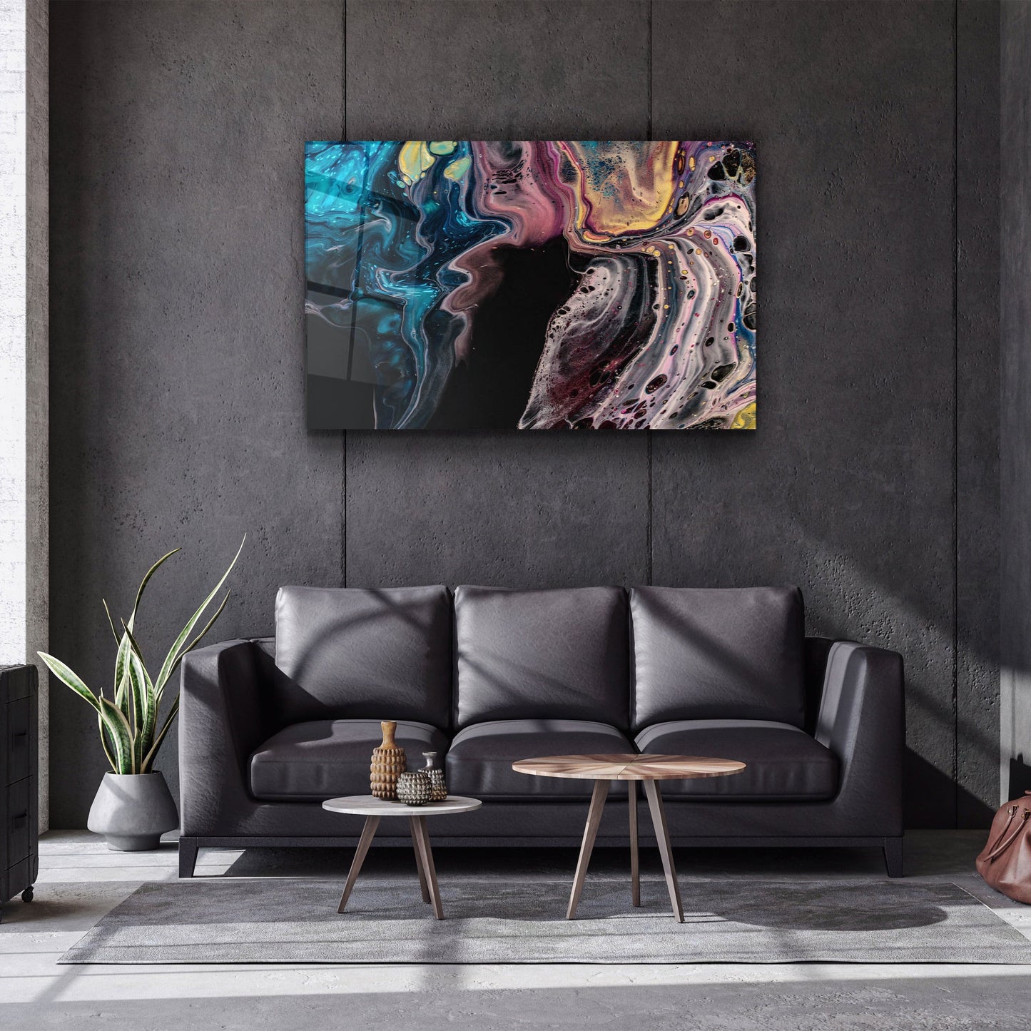 MarbleTones V2 - Designer's Collection Glass Wall Art