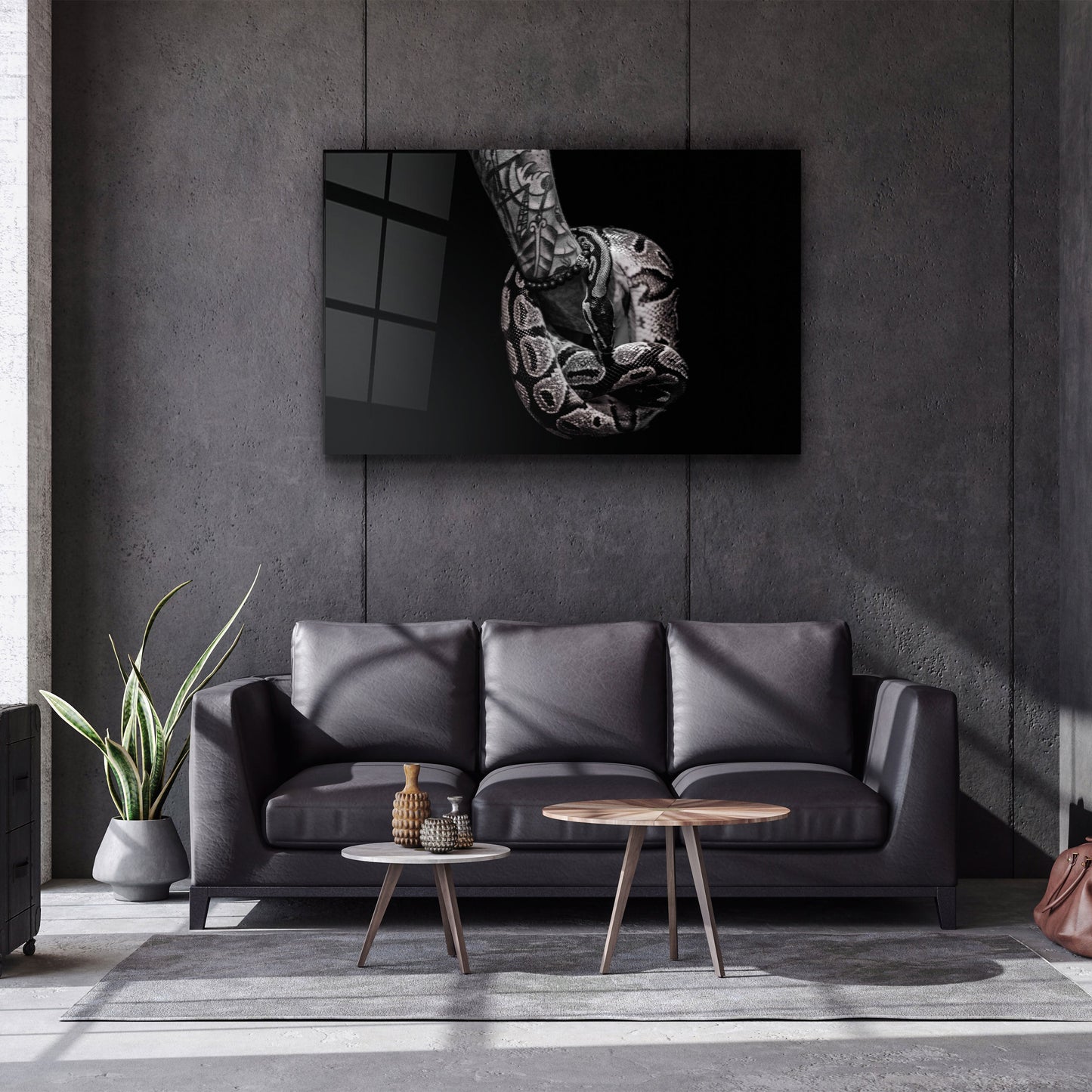 Viper - Designer's Collection Glass Wall Art