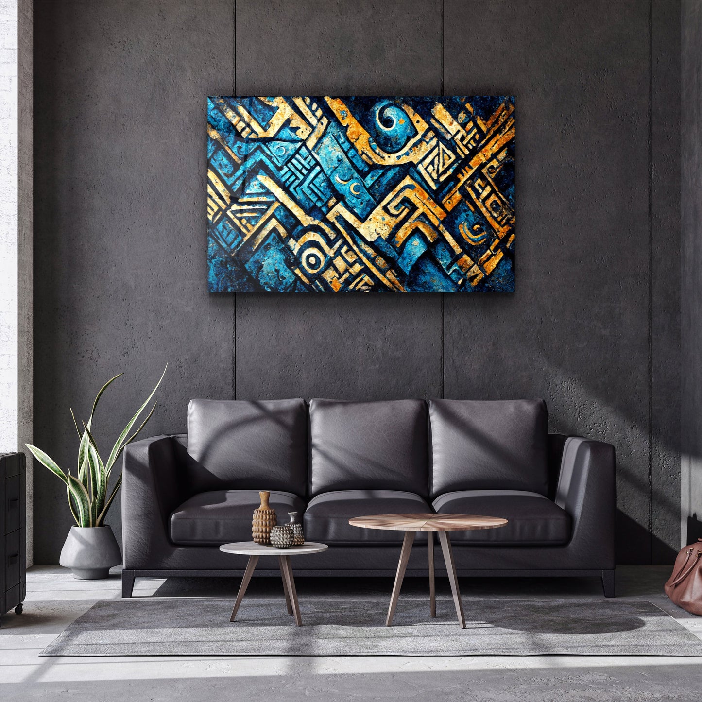 Wall of the Secret World -  Glass Wall Art