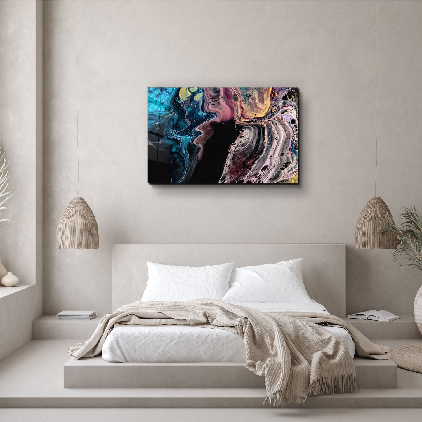 MarbleTones V2 - Designer's Collection Glass Wall Art