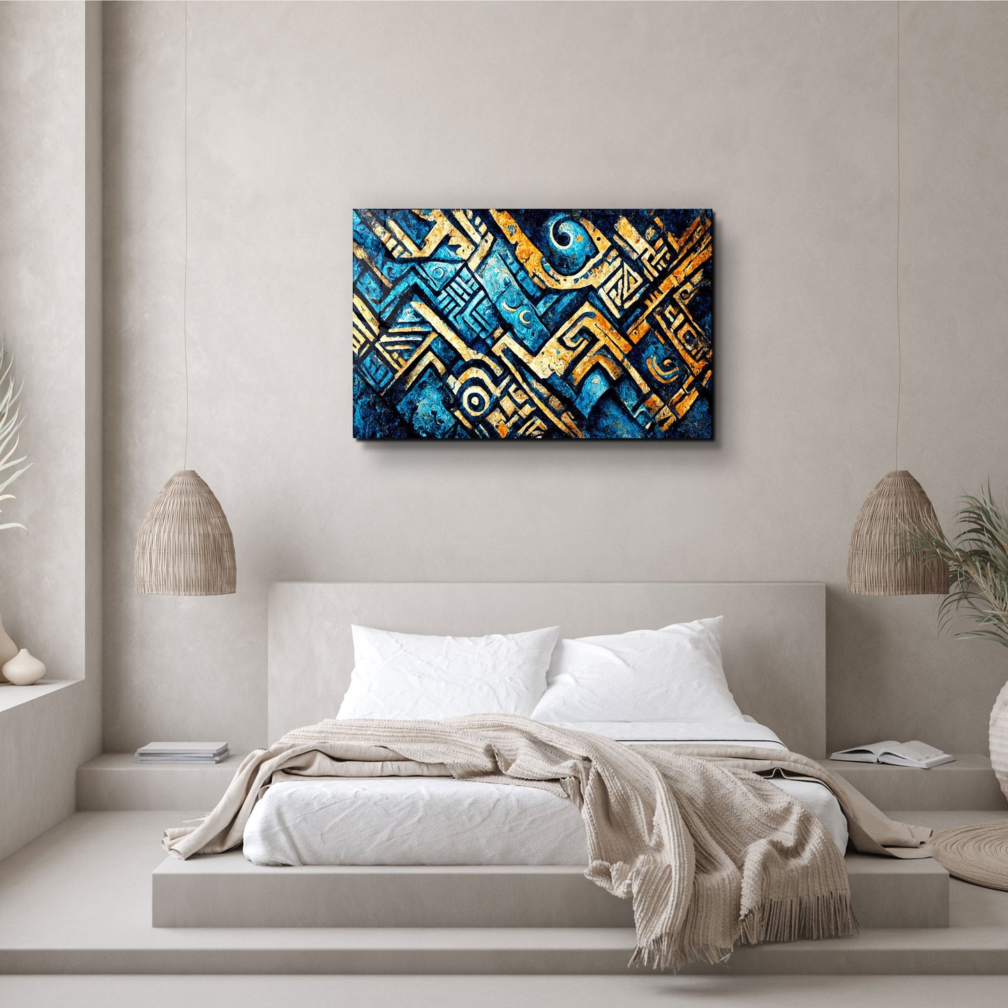 Wall of the Secret World -  Glass Wall Art