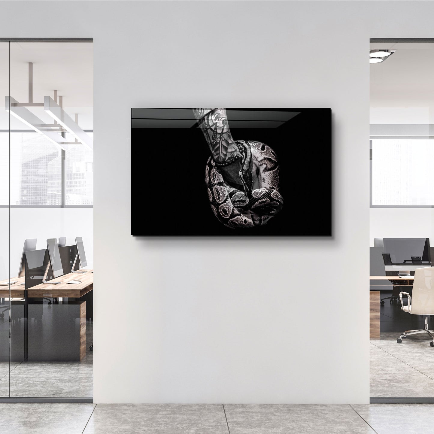 Viper - Designer's Collection Glass Wall Art