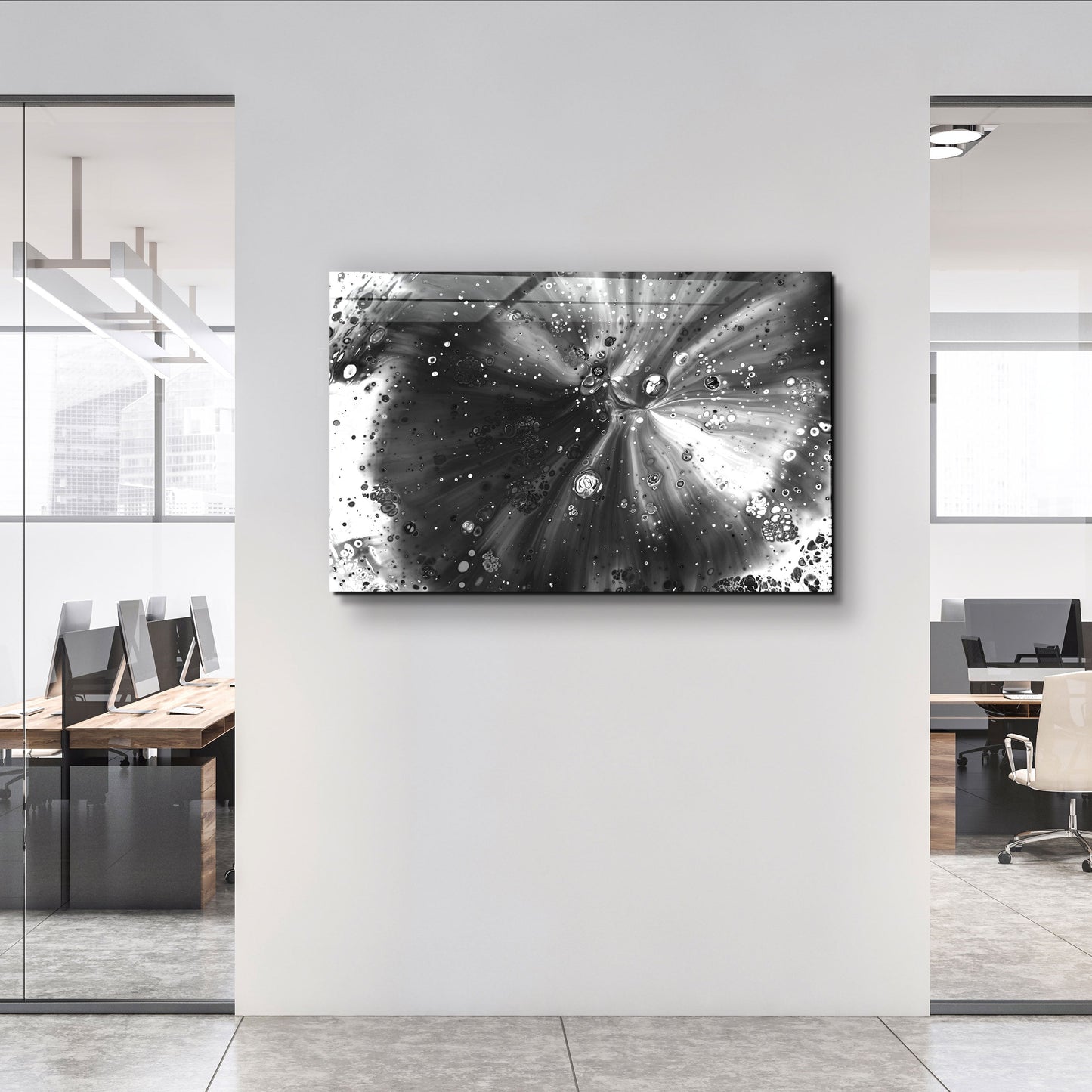Black and White - Designer's Collection Glass Wall Art