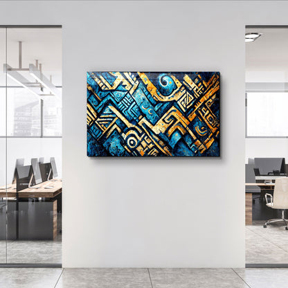 Wall of the Secret World -  Glass Wall Art