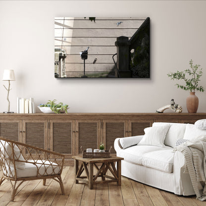 Banksy - Champagne and Mouse - Designer's Collection Glass Wall Art