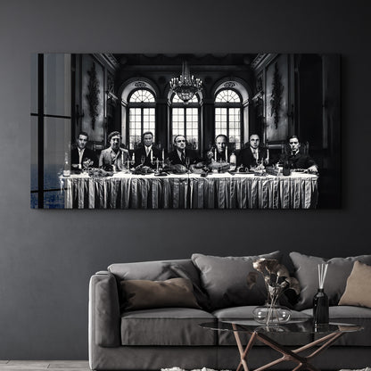 Last Supper Gang - Glass Wall Art