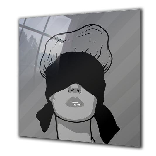 Blind Woman Grey