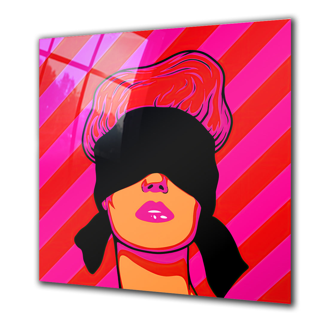 Blind Woman Pink