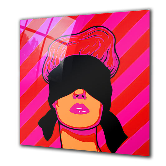 Blind Woman Pink